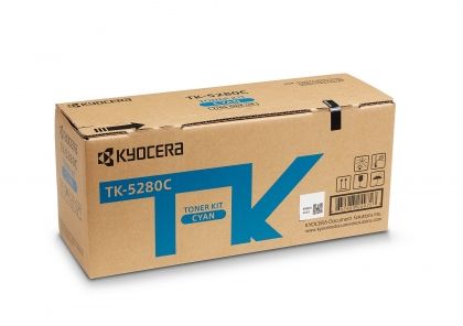 KYOCERA Toner cartridge original Toner TK-5280C cyan  ECOSYS M6235cidn/ M6635cidn/P6235cdn(1T02WCNL0) Toner TK-5280C cyan  ECOSYS M6235cidn/ M6635cidn/P6235cdn(1T02WCNL0)