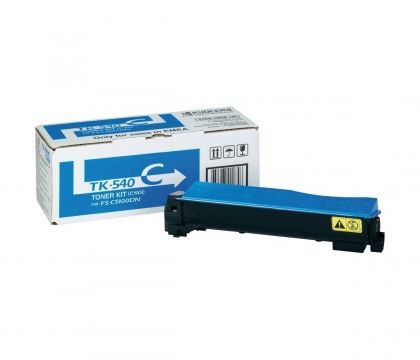 KYOCERA Toner cartridge original Toner TK-540-C  FS-C5100DN cyan (1T02HLCEU0) Toner TK-540-C  FS-C5100DN cyan (1T02HLCEU0)