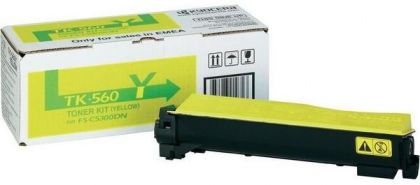 KYOCERA Toner cartridge original Toner TK-560-Y  FS-C5300DN yellow (1T02HNAEU0) Toner TK-560-Y  FS-C5300DN yellow (1T02HNAEU0)