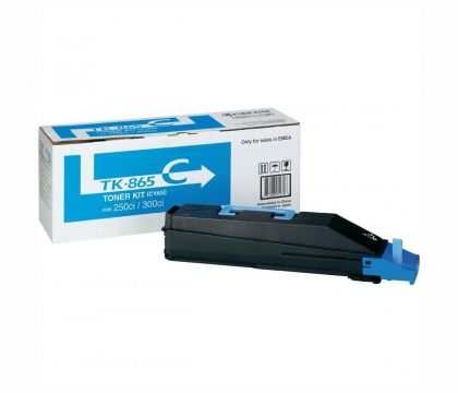 KYOCERA Toner cartridge original Toner TK-865-C  TASKalfa 250/300/ci (1T02JZCEU0) cyan Toner TK-865-C  TASKalfa 250/300/ci (1T02JZCEU0) cyan