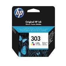 HP Ink original Ink Cart. T6N01AE No.303  Envy Photo 6220/6230/6255/ 7134/7155/7855 (C/M/Y) Ink Cart. T6N01AE No.303  Envy Photo 6220/6230/6255/ 7134/7155/7855 (C/M/Y)