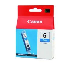 CANON Ink original Ink Cart. BCI-6C  i560/S-800/i865/905/965/950/ 990/9000/9100/9950//iP3000/ 4000/5000/8500/MP750/760/780 cyan (4706A002) Ink Cart. BCI-6C  i560/S-800/i865/905/965/950/ 990/9000/9100/9950//iP3000/ 4000/5000/8500/MP750/760/780 cyan (4706A0