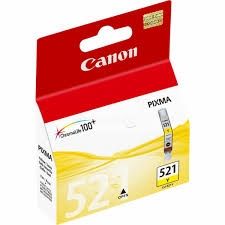 CANON Ink original Ink Cart. CLI-521Y  iP3600/4600/MP540/620/630/980 yellow (2936B001) Ink Cart. CLI-521Y  iP3600/4600/MP540/620/630/980 yellow (2936B001)