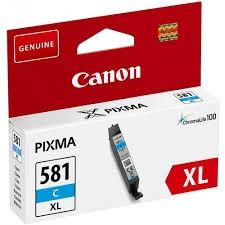 CANON Ink original Ink Cart. CLI-581C XL  PIXMA TR7550/8550/TS6150/ 6151/8150/8151/8152/9150/9155 cyan high capacity (2049C001) Ink Cart. CLI-581C XL  PIXMA TR7550/8550/TS6150/ 6151/8150/8151/8152/9150/9155 cyan high capacity (2049C001)