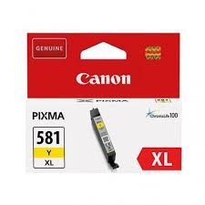 CANON Ink original Ink Cart. CLI-581XL Y  Pixma TR7550/8550/ TS6150/6151/8150/8151/8152/ 9150/9155 yellow high capacity (2051C001) Ink Cart. CLI-581XL Y  Pixma TR7550/8550/ TS6150/6151/8150/8151/8152/ 9150/9155 yellow high capacity (2051C001)