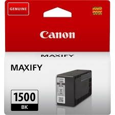 CANON Ink original Ink Cart. PGI-1500 BK  Maxify Series black standard capacity (9218B001) Ink Cart. PGI-1500 BK  Maxify Series black standard capacity (9218B001)