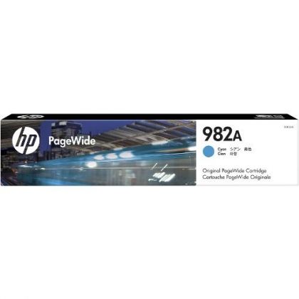 HP Ink original Ink Cart. T0B23A No.982A  PageWide Enterprise Color 765/MFP 780/PageWide Enterprise Color Flow MFP 785 cyan Ink Cart. T0B23A No.982A  PageWide Enterprise Color 765/MFP 780/PageWide Enterprise Color Flow MFP 785 cyan