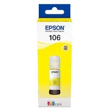 EPSON Ink original Ink Cart. 106 Eco Tank C13T00R440  EcoTankET-7700/ 7750/Expression Premium ET-7700 /7750 (yellow) Ink Cart. 106 Eco Tank C13T00R440  EcoTankET-7700/ 7750/Expression Premium ET-7700 /7750 (yellow)