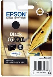 EPSON Ink original Ink Cart. C13T168140  WorkForce Pro WF-2660DWF Black XXL Ink Cart. C13T168140  WorkForce Pro WF-2660DWF Black XXL