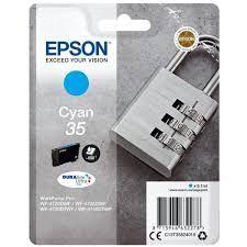 EPSON Ink original Ink Cart. C13T358240  WorkForce Pro WF4720/4720DWF/ 4725/4725DWF/4730/4730DTWF/ 4740/4740DWF Cyan Ink Cart. C13T358240  WorkForce Pro WF4720/4720DWF/ 4725/4725DWF/4730/4730DTWF/ 4740/4740DWF Cyan