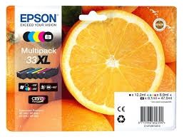 EPSON Ink original Ink Cart. C13T33574010  Expression Home XP-530/ 630/635/830 Multipack XL Ink Cart. C13T33574010  Expression Home XP-530/ 630/635/830 Multipack XL