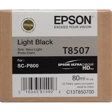 EPSON Ink original Ink Cart. C13T850700  P800 Light Black Ink Cart. C13T850700  P800 Light Black