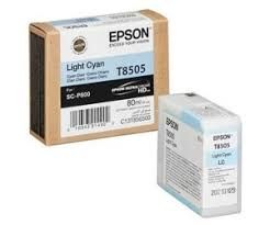 EPSON Ink original Ink Cart. C13T850500  P800 Light Cyan Ink Cart. C13T850500  P800 Light Cyan