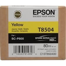 EPSON Ink original Ink Cart. C13T850400  P800 yellow Ink Cart. C13T850400  P800 yellow