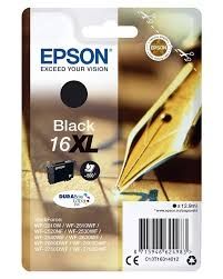 EPSON Ink original Ink Cart. DURABrite C13T16314012  WF2010/2510/2520/2530/2540 Black XL Ink Cart. DURABrite C13T16314012  WF2010/2510/2520/2530/2540 Black XL