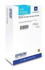 EPSON Ink original Ink Cart. C13T755240  WorkForce Pro WF-8090/8590 XL Cyan Ink Cart. C13T755240  WorkForce Pro WF-8090/8590 XL Cyan
