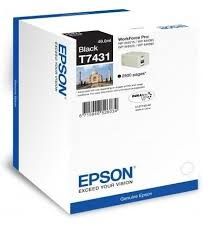 EPSON Ink original Ink Cart. C13T743140: WorkForce ProWP-M4015/ WP-M4095/WP-M4525/WP-M4595 black Ink Cart. C13T743140: WorkForce ProWP-M4015/ WP-M4095/WP-M4525/WP-M4595 black