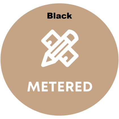 Metered Black Xerox Color 550, C60-30K/ 780g #006R01521
