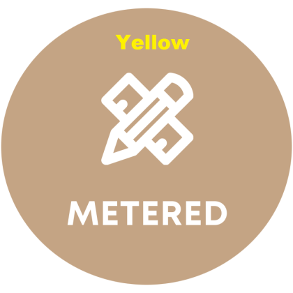 Metered Yellow Xerox Color 550, C60-34K/ 737g #006R01522