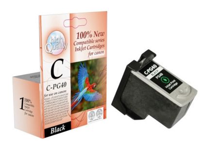 PG-40 Black IJ Cartridge - 500p/16ml.
