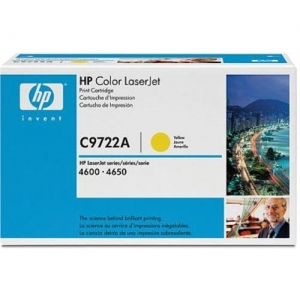 HP Toner cartridge original C9722A  Color LaserJet 4600 yellow C9722A  Color LaserJet 4600 yellow