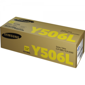 SAMSUNG Toner cartridge original Toner CLT-Y506L  CLP-680ND/CLX-6260 yellow (CLT-Y506L/ELS) High capacity (SU515A) Toner CLT-Y506L  CLP-680ND/CLX-6260 yellow (CLT-Y506L/ELS) High capacity (SU515A)