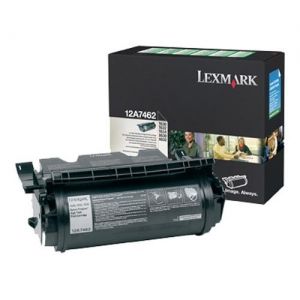 LEXMARK Toner cartridge original 12A7462  T630/632/634 black high capacity 12A7462  T630/632/634 black high capacity