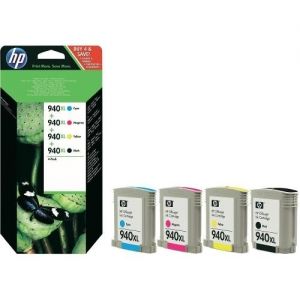 HP Ink original Ink Cart. C2N93AE No.940XL  Officejet Pro 8000/8500 Multipack (bk/c/m/y) C4906/C4907/C4908/C4909) Ink Cart. C2N93AE No.940XL  Officejet Pro 8000/8500 Multipack (bk/c/m/y) C4906/C4907/C4908/C4909)