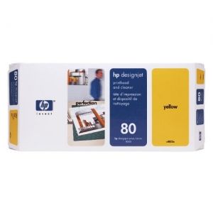 HP Ink original Printhead C4823A No.80  DJ1050C/1055CM yellow Printhead C4823A No.80  DJ1050C/1055CM yellow