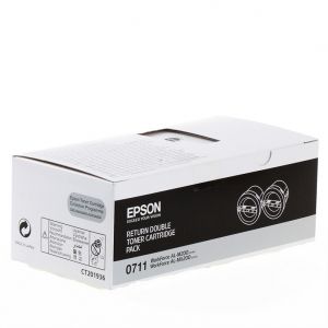 EPSON Toner cartridge original Toner Cart. C13S050711  AL-M200/MX200 2x black Toner Cart. C13S050711  AL-M200/MX200 2x black