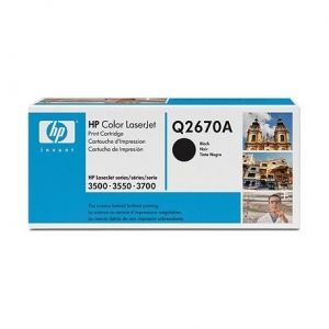 HP Toner cartridge original Q2670A  Color LaserJet 3500/3700 black Q2670A  Color LaserJet 3500/3700 black