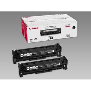 CANON Toner cartridge original Cart. 718 twinpack  LBP7200/LBP7200Cdn// MF8330/8350 black (2662B005) Cart. 718 twinpack  LBP7200/LBP7200Cdn// MF8330/8350 black (2662B005)