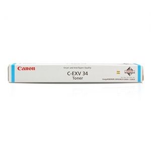CANON Toner cartridge original Cart. C-EXV34  IR C2020/C2020i/C2025i/C2030/ C2030i/C2020L/C2225i/C2230i cyan (3783B002) Cart. C-EXV34  IR C2020/C2020i/C2025i/C2030/ C2030i/C2020L/C2225i/C2230i cyan (3783B002)