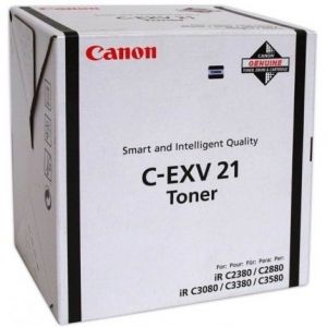 CANON Toner cartridge original C-EXV21  IR C2380i/C2880/C3080/C3080i/ C3380/C3580 black (1 x 575g) (0452B002) C-EXV21  IR C2380i/C2880/C3080/C3080i/ C3380/C3580 black (1 x 575g) (0452B002)