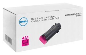 DELL Toner cartridge original Toner  H625/H825/ S2825 magenta standard capacity (593-BBRX) Toner  H625/H825/ S2825 magenta standard capacity (593-BBRX)