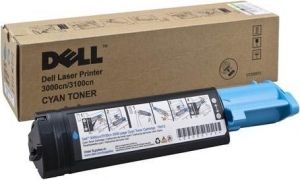 DELL Toner cartridge original Toner T6412  3000CN/ 3100CN cyan (593-10064) Toner T6412  3000CN/ 3100CN cyan (593-10064)
