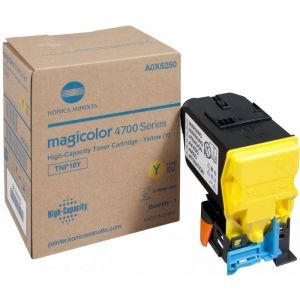 KONICA MINOLTA Toner cartridge original Toner  Magicolor 4750EN/4750DN yellow (A0X5250) Toner  Magicolor 4750EN/4750DN yellow (A0X5250)