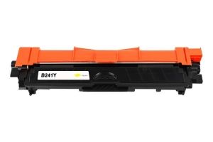 Brother Toner cartridge compatible TN-241Y BROTHER HL-3140CW/3142CW/3150CDW/3152CDW/3170CDW/3172CDW, MFC-9130CW/9140CDN/9330CDW/9340CDW, DCP-9020CDW , Page yield  1400 , Yellow Color Type Compatible TN-241Y BROTHER HL-3140CW/3142CW/3150CDW/3152CDW/3170CDW