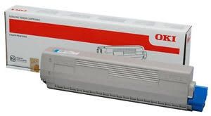 OKI Toner cartridge original Toner C831/C841 cyan (44844507) Toner C831/C841 cyan (44844507)