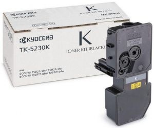 KYOCERA Toner cartridge original Toner TK-5230K black  ECOSYS M5521cdn/ M5521cdw/P5021cdn/P5021cdw (1T02R90NL0) Toner TK-5230K black  ECOSYS M5521cdn/ M5521cdw/P5021cdn/P5021cdw (1T02R90NL0)