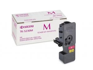 KYOCERA Toner cartridge original Toner TK-5230M magenta  ECOSYS M5521cdn/ M5521cdw/P5021cdn/P5021cdw (1T02R9BNL0) Toner TK-5230M magenta  ECOSYS M5521cdn/ M5521cdw/P5021cdn/P5021cdw (1T02R9BNL0)