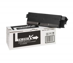 KYOCERA Toner cartridge original Toner TK-590K  FS-C2026MFP/C2126MFP/ FS-C5250DN black (1T02KV0NL0) Toner TK-590K  FS-C2026MFP/C2126MFP/ FS-C5250DN black (1T02KV0NL0)