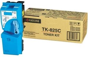 KYOCERA Toner cartridge original Toner TK-825-C  KM C2520/C2525E/3225/3232/ C3232E/C4035E cyan Toner TK-825-C  KM C2520/C2525E/3225/3232/ C3232E/C4035E cyan