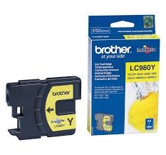 BROTHER Ink original Ink Cart. LC-980Y  DCP-145C/165C yellow Ink Cart. LC-980Y  DCP-145C/165C yellow