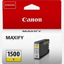 CANON Ink original Ink Cart. PGI-1500 Y  Maxify Series yellow (9231B001) Ink Cart. PGI-1500 Y  Maxify Series yellow (9231B001)