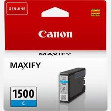 CANON Ink original Ink Cart. PGI-1500 C  Maxify Series cyan (9229B001) Ink Cart. PGI-1500 C  Maxify Series cyan (9229B001)