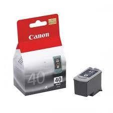 CANON Ink original Ink Cart. PG-40  MP150/MP160/MP170/MP180/MP190/ MP210/MP220/MP450/MP460/iP1600 iP1700/iP1800/iP2200/iP2500/ iP2600/JX200/JX210P/JX500/ JX510P/MX300/310 black (0615B001) Ink Cart. PG-40  MP150/MP160/MP170/MP180/MP190/ MP210/MP220/MP450/M