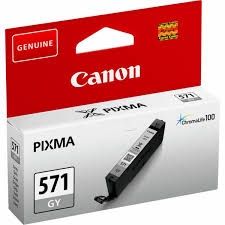 CANON Ink original Ink Cart. CLI-571GY  Pixma MG5750/5751/5753/6850 6851/6852 grey (0389C001) Ink Cart. CLI-571GY  Pixma MG5750/5751/5753/6850 6851/6852 grey (0389C001)