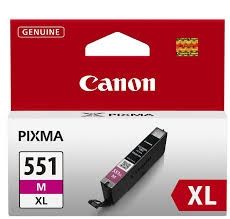 CANON Ink original Ink Cart. CLI-551XL M  MG6350/MG5450/IP7250/MX925 magenta high capacity (6445B001) Ink Cart. CLI-551XL M  MG6350/MG5450/IP7250/MX925 magenta high capacity (6445B001)