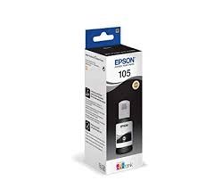 EPSON Ink original Ink Cart. 105 Eco Tank C13T00Q140  EcoTank ET-7700/ 7750/Expression Premium ET-7700/7750 (black) Ink Cart. 105 Eco Tank C13T00Q140  EcoTank ET-7700/ 7750/Expression Premium ET-7700/7750 (black)